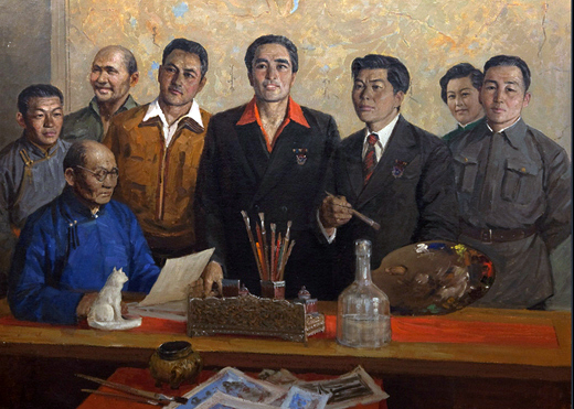 Түүхэнд мөнхөрсөн хүмүүсийн “Хөрөг зураг”-ийн үзэсгэлэн нээгдлээ